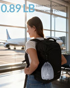 Travel Neck Pillow - Memory Foam Airplane Pillow with Chin Support - Image 7