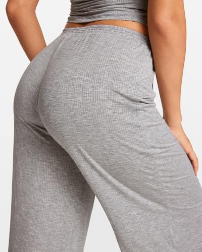 Natrelax Modal Ribbed Pajamas Pants - Image 4