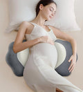 DONAMA Memory Foam Pregnancy Pillow Maternity Wedge Pillow for Side Sleeper by DONAMA