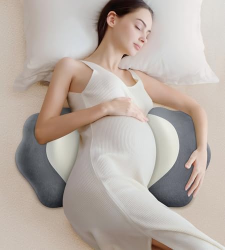 DONAMA Memory Foam Pregnancy Pillow Maternity Wedge Pillow for Side Sleeper by DONAMA