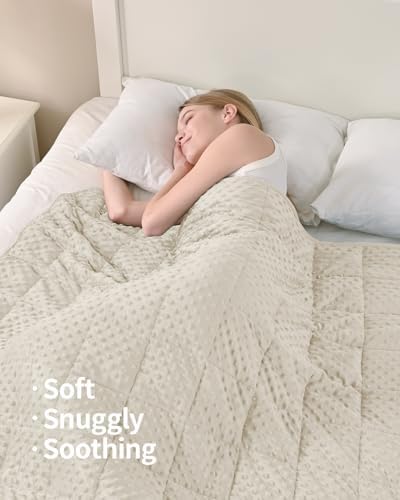 Mr. Sandman Weighted Blanket for Adults, Queen Size 20 lbs, 60 x 80 Inches - Image 4