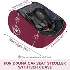 YOREPEK Padded Car Seat Stroller Travel Bag for Air Travel Gate Check - Image 4