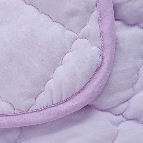 FLXXIE 43x60 Inches Down Alternative Toddler Comforter, Light Purple - Image 2