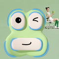 Cute Frog Lumbar Support Pillow for Office Chair, Memory Foam Back Cushion by HOME