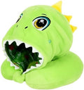 Travel Neck Pillow with Hood for Kids Adult Cute Soft Plush Memory Foam Airplane Neck Pillow for Traveling Animal Flight Pillow Head Rest Neck Support for Cars Long Flights by YOYTOO