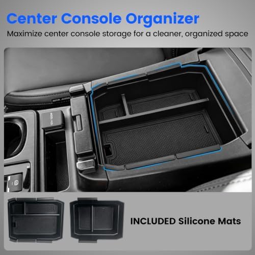 Center Console Organizer for 2026 Subaru Outback Console Armrest Tray (Double Layer) for 2026 Outback for 2026 Outback (Premium,Limited,Touring,Wilderness,Limited XT,Touring XT) Accessories - Image 3