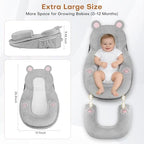 Baby Feeding Pillow, Anti-Reflux Infant Lounger Pillow for Reducing Spit-Up - Image 3