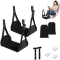 Flight Travel Combo - Plane Seat Footrest - Compression Bags - Strap by Unknown