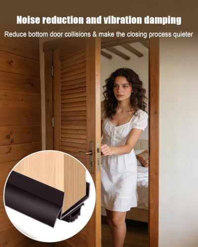1 Pcs 1-3/4" x 36" U Shaped Aluminum Door Bottom Sweep - Image 5