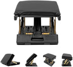 Foot Rest for Under Desk at Work, Height Adjustable Angle Ergonomic Foldable Footrest for Office, Gaming,Computer, Removable Pad Desk Foot Stool with Massage Beads by Poggyyi