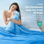 Elegear Gradient Cooling Comforter King Size for Hot Sleepers, 90" x 108" - Image 5