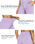 G4Free Yoga Pants for Women Wide Leg Pants with Pockets High Waisted - Image 3
