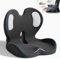 Ergonomic Seat Cushion with Lumbar Support Pillow for Office and Car by ECONVCE