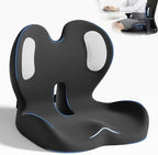 Ergonomic Seat Cushion with Lumbar Support Pillow for Office and Car by ECONVCE