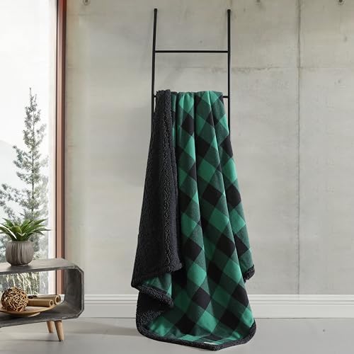 Eddie Bauer - Reversible Sherpa Throw Blanket for Bed or Couch, 50 x 60 - Image 4