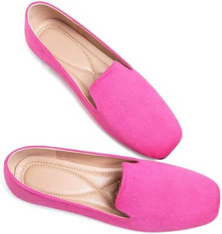 SAILING LU Women's Pointy Toe Ballets Flats PU Leather - Image 2