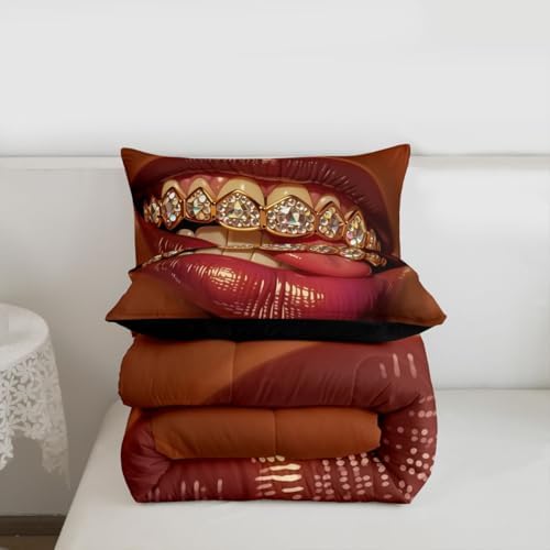 Erosebridal Black Girls King Bedding Set Luxury African American Comforter Set Soft Microfiber Black Woman Female Comforter for Teens Adult Melanin Bedroom Decor (1 Comforter, 2 Pillowcases) - Image 7
