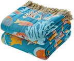 LUTBM Boho Throw Blanket for Bed 60"x80", All Season Cotton Couch Blankets by LUTBMFindYourFreeSpiritatHome