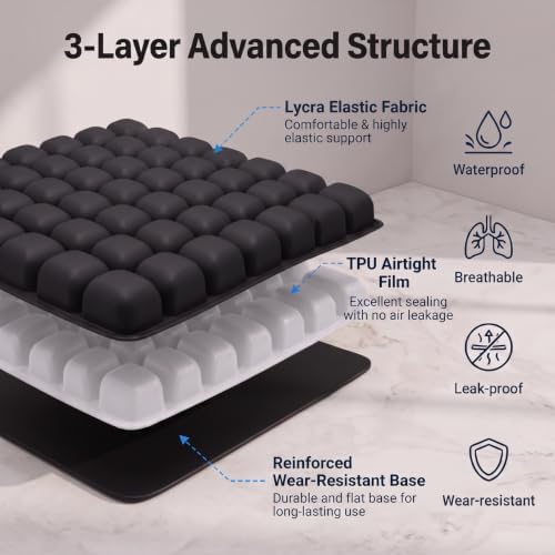 Inflatable Travel Airplane Seat Cushion for Long Flights and Driving - Image 3
