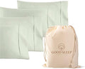 1000 TC Standard Pillowcases Set of 4 100% Egyptian Cotton Pillow Cases by GoodSleepBedding