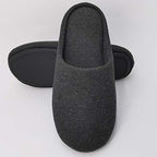 ofoot Women's Non-Slip House Slippers - Lightweight Cotton Memory Foam Indoor Slip-On, Machine Washable & Foldable Travel Design for Home, Yoga, Narrow/Wide Fit Options - Image 4