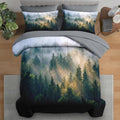 Pamnest Twin Comforter Set with Sheets, 5 Pieces Forest Nature Bedding by PAMNEST