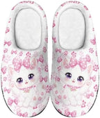Spa Slippers Home Slippers, Anti-Slip Comfort Lightweight Slippers Closed Toe Casual Shoes House Slippers for Bedroom Home by Hechitok