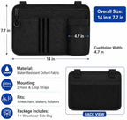 Wheelchair Side Bag for Quantum Rehab Edge 3 Stretto 2020+ - Image 7