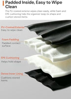 camping moon Car Headrest Pillow with Storage Car Seat Headrest Organizer - Image 4