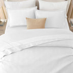 IR Imperial Rooms Queen Quilt Bedding Set White Bedspread Wave 2 Pack - Image 4