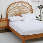 100% French Linen Pillowcase Set of 2, Natural Pure Linen Pillow Covers - Image 4