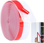 Weather Stripping Door Seal for Max Gaps 25mm - 1.97'' W x 20' L Door Draft Stopper for Garage, Basement, Front Doors Door Bottom Frame Window Insulation Home Winterizing by Aulock