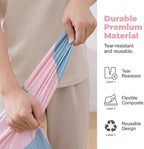 No Pump Vacuum Storage Bags, 2026 New Cube Compression Space Saver Bags Storage Compression Bags, Reusable Airtight Storage Bags for Clothes, Comforters and Blankets (Large 5pcs) - Image 4