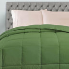 SUPERIOR All Season Down Alternative Comforter, King, Terrace Green - Image 6