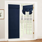 RYB HOME 2 Panels Blackout French Door Curtains for Front Back Glass Door by RYBHOME