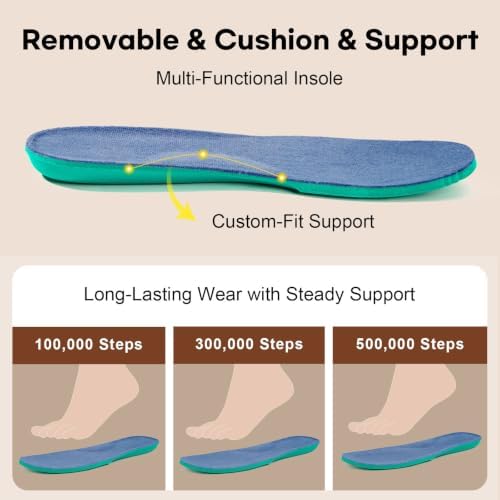 LongBay Mens Slippers with Removable Insole Gifts House Shoes for Indoor - Image 3