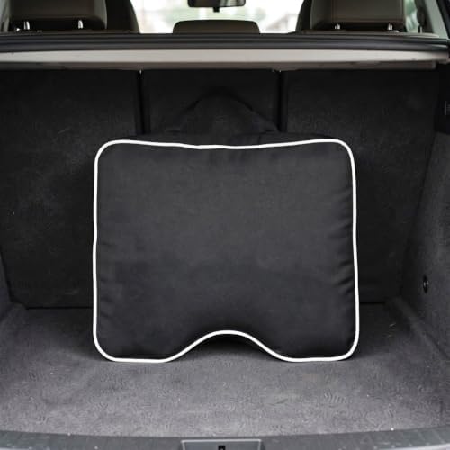 YARNOW Outdoor Camping Seat Cushion Foldable Waterproof Anti Slip Black - Image 6