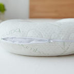 ALL THAT JAZZ Memory Foam Travel Pillow - Cooling Rayon Made from Bamboo and Polyester Cover - U Shaped - Machine Washable - Great for Airplanes and Cars - Image 5