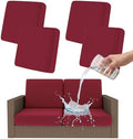 Smiry Waterproof Patio Cushion Covers, Stretch Outdoor Furniture Covers by Smiry