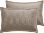 IR Imperial Rooms Twin Quilt Bedding Set Camel Bedspread Wave - Image 6