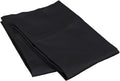 100% Pima Cotton Pillowcases – 800 Series, Ultra Soft & Cooling, King/Super King 20"x36", Set of 2 – Black, Hotel Luxury Quality, Envelope Closure, Skin & Hair Friendly by Unknown