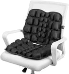 Inflatable Seat Cushion for Chair, Car, Travel & Back Support by VentaEase