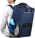 Vorspack Laundry Backpack for College Students, 2 in 1 Laundry Bag, Blue by Vorspack