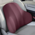 BABUR Car Lumbar Support Pillow Memory Foam Back Cushion for Driver Seat by BABUR