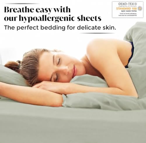 Queen Envelope Pillowcase Set | 100% Viscose | Organically Grown | Ultra Soft | Cooling | 2pcs [Willow] - Image 4