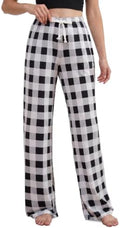 Tall Women 32/34/36 Inseam Pajama Pants Plaid Lounge Sleep Bottoms by Tallemon