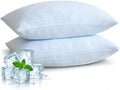 DOWNCOOL Cooling Pillows Standard Size Set of 2, Memory Foam Bed Pillows by DOWNCOOL