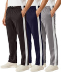 3 Pack Men's Mesh Sweatpants Open Bottom Lounge Workout Track Gym Pants by RealEssentials