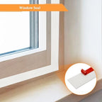 25 Feet Silicone Weather Stripping 3 inch Width Door Seal Strip Seal for Door Bottom, Gap, Side, Suitable for Barn and Garage Door - Image 3