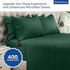 DREAMCARE California King Sheet Sets - 6 pcs Breathable Cooling Sheets - Image 2